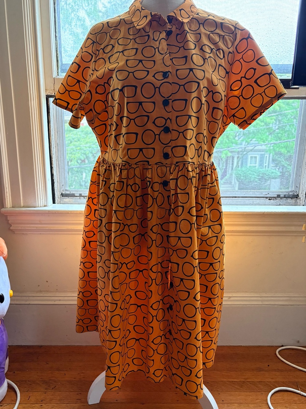 NWT Harkel Eyeglasses Specs Shirt Dress